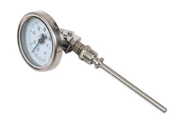 Adjustable industrial temperature gauge