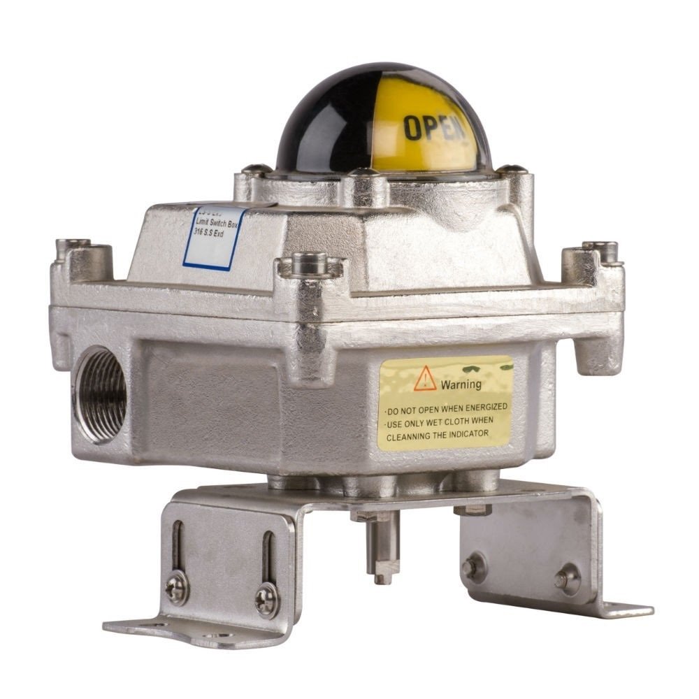 figure 11 316 SS limit switch box for pneumatic actuator IECEx