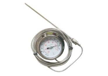 Capillary type Bimetallic thermometer