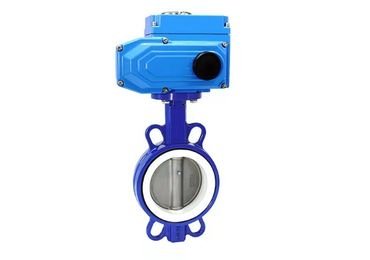 PTFE liner Electric butterfly valve