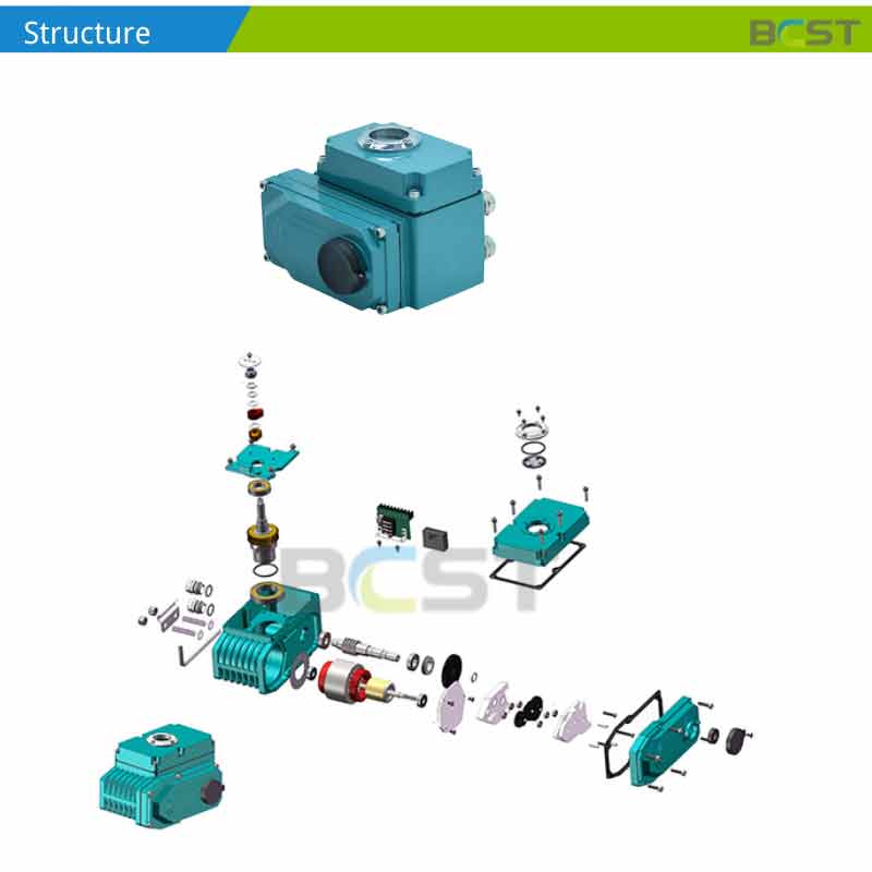 Structure-electric-actuator