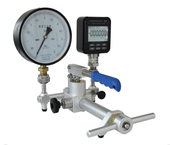 JC702 pressure gauge calibration